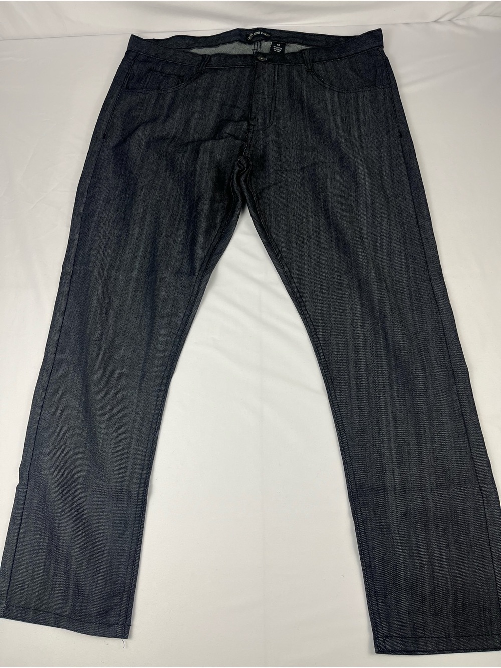 King Maker Men’s Dark Wash Jeans Size 40 Straight Leg 100% Cotton Denim